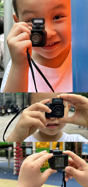 Planet Gates HD1080P Mini Camera Portable Pocket Cam with  LCD Screen Digital Camera with Flash Light Video Recorder Student Small Camcorder