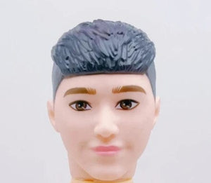 Planet Gates head 3 / One Size 1/6 Boyfriend Heads Movable Joints 30cm Ken Dolls Body Male Prince Naked Nude Man Toy Doll Ken Body DIY Toys For Girls Gifts