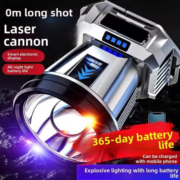 Planet Gates Headlight head mounted strong light charging ultra bright fishing special ultra long endurance lithium battery flashlight mining