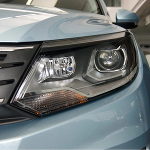 Planet Gates Headlights For VW Tiguan 2013-2017 Headlamp Assembly without Daytime Running Light Auto Whole Car Light Assembly