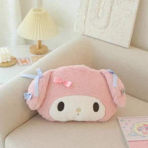 Planet Gates headrest A / As Picture Sanrio Cute My Melody Car Seat Headrest Seat Belt Cover Kawaii Soft Comfortable Back Cushion Pillow Blanket Xmas Gifts Girl