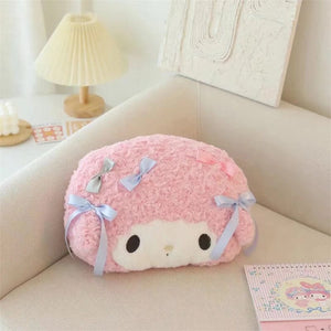 Planet Gates headrest A / As Picture Sanrio Cute My Melody Car Seat Headrest Seat Belt Cover Kawaii Soft Comfortable Back Cushion Pillow Blanket Xmas Gifts Girl