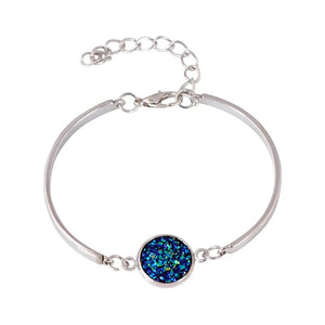 Planet Gates Heart 2pcs Punk Silver Color Chain Couple Bracelet For Women Stainless Steel Romantic Magnet Men Paired Things Fashion Jewelry Pulsera