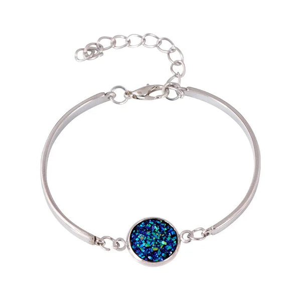 Planet Gates Heart 2pcs Punk Silver Color Chain Couple Bracelet For Women Stainless Steel Romantic Magnet Men Paired Things Fashion Jewelry Pulsera