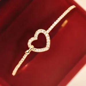 Planet Gates Heart 2pcs Punk Silver Color Chain Couple Bracelet For Women Stainless Steel Romantic Magnet Men Paired Things Fashion Jewelry Pulsera