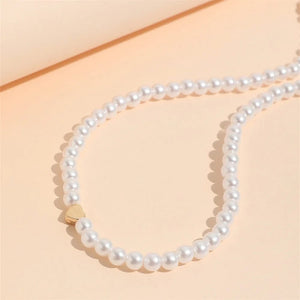 Planet Gates heart ON GIRL Natural Shell Beads Heart Choker Fashion Stainless Steel Necklace for Women Copper Star Collares Para Mujer