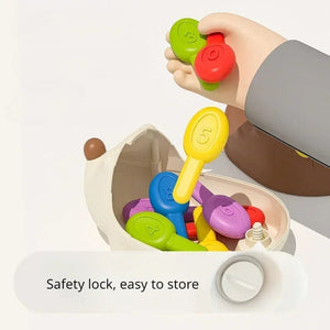 Planet Gates Hedgehog No Box Montessori Educational Toy Fine Motor Toys for Toddlers 1-3 Hedgehog Learning Counting & Sorting Development Sensory Gifts