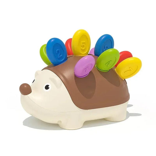 Planet Gates Hedgehog No Box Montessori Educational Toy Fine Motor Toys for Toddlers 1-3 Hedgehog Learning Counting & Sorting Development Sensory Gifts