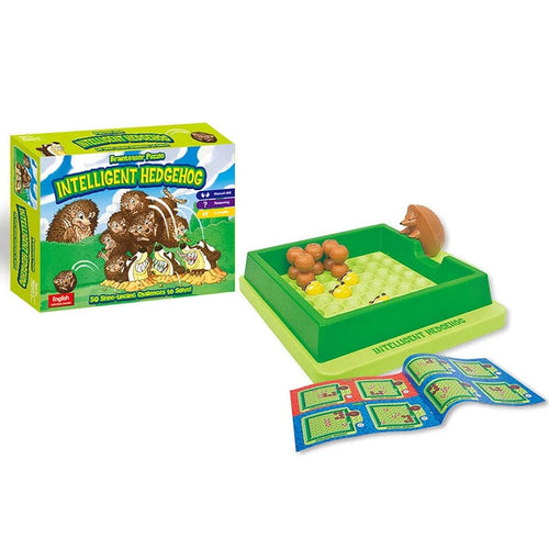 Planet Gates Hedgehog with BOX Little Red Riding Hood Smart Hide&Seek Board Games With Solution Skill-Building Puzzle Game Toy Children Gift