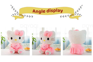 Planet Gates Hello Kitty / 25cm Cute Hello Kitty Pink Plush Stuffed Toys Anime Cartoon Plushie Doll Soft Stuffed Pillow Toys For Children Birthday Xmas Gifts