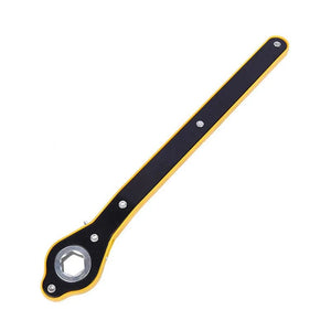 Planet Gates Hexagon Universal Car Wheel Hand Crank Ratchet Wrenches Garage Tire Wheel Handle Phillips Wrench Car Labor-Saving Jack Tire Repair Tool