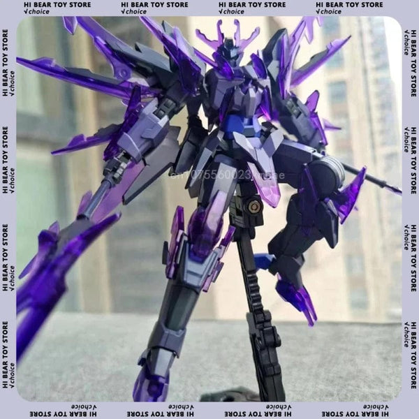 Planet Gates HG Gundam 1/144 Gn-10000 Transient Glacier Figure Assembly Model Toy Action Figurine Desktop Ornament Collection Kids Toy Gifts