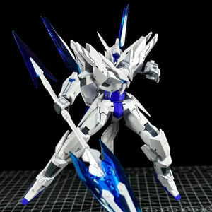 Planet Gates HG Gundam 1/144 Gn-10000 Transient Glacier Figure Assembly Model Toy Action Figurine Desktop Ornament Collection Kids Toy Gifts