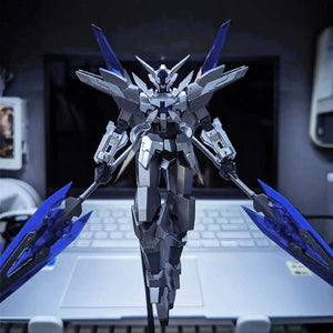 Planet Gates HG Gundam 1/144 Gn-10000 Transient Glacier Figure Assembly Model Toy Action Figurine Desktop Ornament Collection Kids Toy Gifts