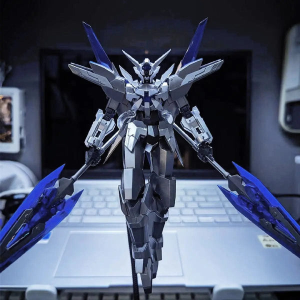 Planet Gates HG Gundam 1/144 Gn-10000 Transient Glacier Figure Assembly Model Toy Action Figurine Desktop Ornament Collection Kids Toy Gifts