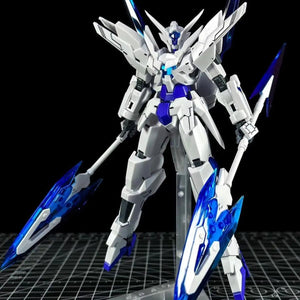 Planet Gates HG Gundam 1/144 Gn-10000 Transient Glacier Figure Assembly Model Toy Action Figurine Desktop Ornament Collection Kids Toy Gifts