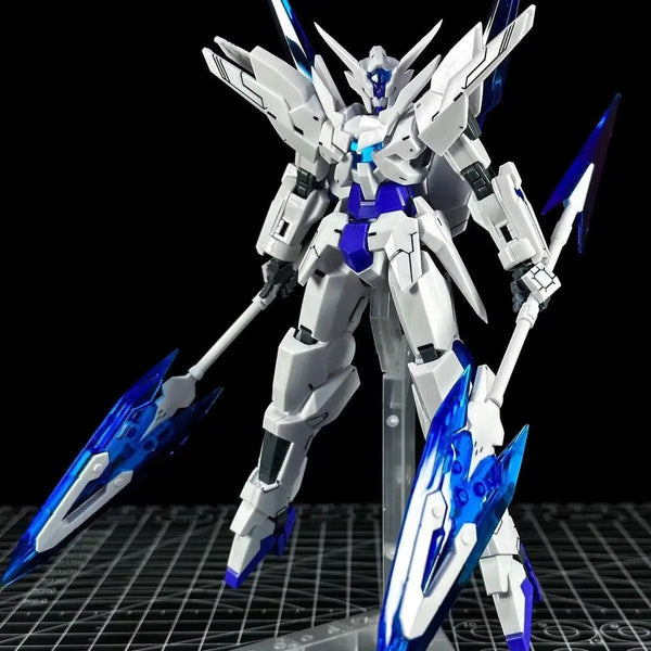 Planet Gates HG Gundam 1/144 Gn-10000 Transient Glacier Figure Assembly Model Toy Action Figurine Desktop Ornament Collection Kids Toy Gifts
