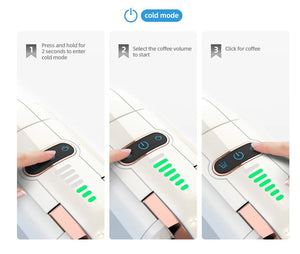 Planet Gates HiBREW Multiple Capsule Coffee Machine, Hot/Cold Dolce Gusto Milk Nespresso Capsule ESE Pod Ground Coffee Cafeteria 19Bar 5 in 1