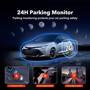 Planet Gates Hidden HD Driving Recorder Without Screen, WiFi Mobile Phone Interconnection, Support 24-hour Parking Monitoring & USB Power Supply
