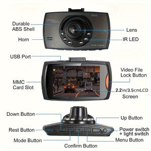 Planet Gates High List Lens Tachograph Night Vision Hidden Loop Video Car Camera