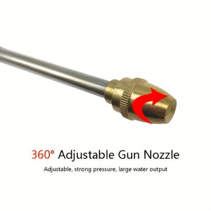 Planet Gates High Pressure Long Rod Nozzle 1pc High-Pressure Water Gun Sprayer Set: Transform Your Garden With Powerful Washing, Foam Sprinkling & Irrigation Tools!