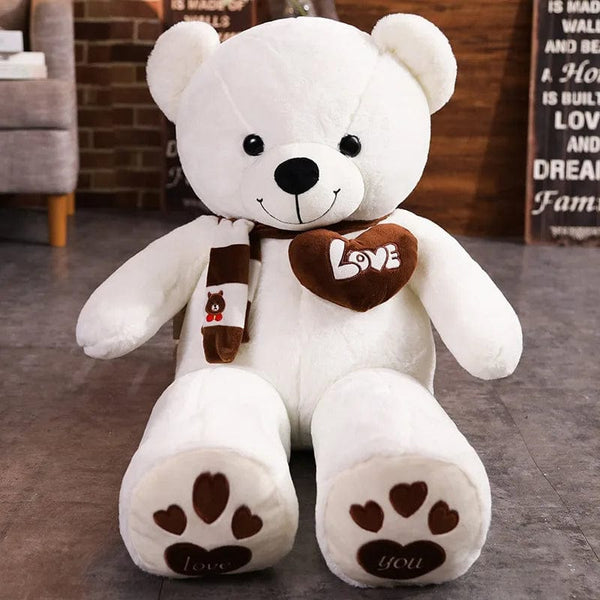 Planet Gates High Quality 4 Colors Teddy Bear With Scarf Stuffed Animals Bear Plush Toys Doll Pillow Kids Lovers Birthday Baby Gift