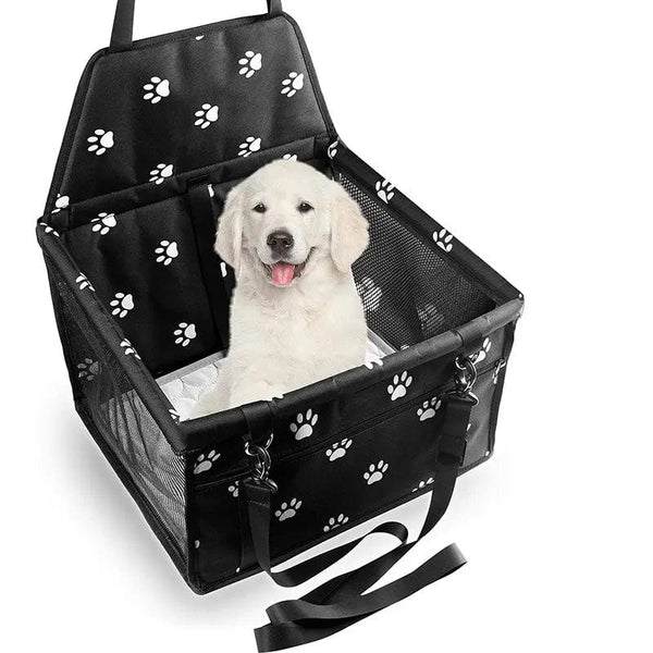 Planet Gates High Quality Pet Dog Car Booster Seat Pet Mesh Puppy Safety Belt Stable Foldable Travel Pet Dog Car Seat Booster Basket