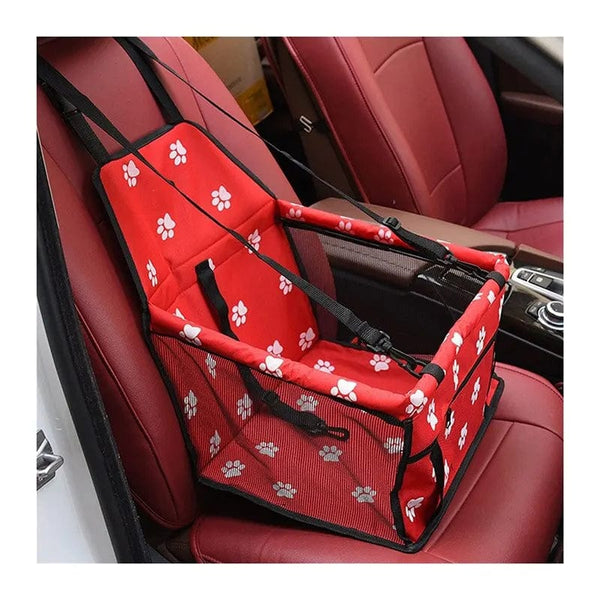 Planet Gates High Quality Pet Dog Car Booster Seat Pet Mesh Puppy Safety Belt Stable Foldable Travel Pet Dog Car Seat Booster Basket