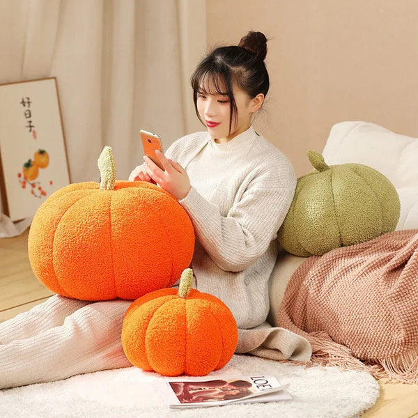 Planet Gates High Quality Promotion Ins Hot Sale Funny Pumpkin Pillow Creative Sofa Cushion Halloween Decoration Cute Christmas Children Gift