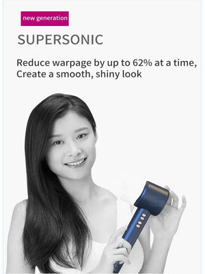 Planet Gates High Speed Anion Hair Dryers Wind Speed 65m/s 1600W 110000 Rpm Professional Hair Care Quick Drye Negative Ion Hair dryer