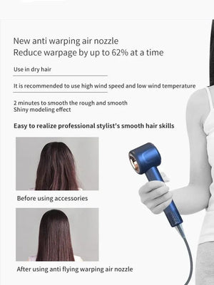 Planet Gates High Speed Anion Hair Dryers Wind Speed 65m/s 1600W 110000 Rpm Professional Hair Care Quick Drye Negative Ion Hair dryer