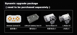 Planet Gates High-tech Building Blocks F1 Formula 1 Remote Control Super Racing Car Moc Bricks RC Technical Model Toy Creative Expert 1089pcs