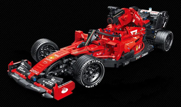 Planet Gates High-tech Building Blocks F1 Formula 1 Remote Control Super Racing Car Moc Bricks RC Technical Model Toy Creative Expert 1089pcs