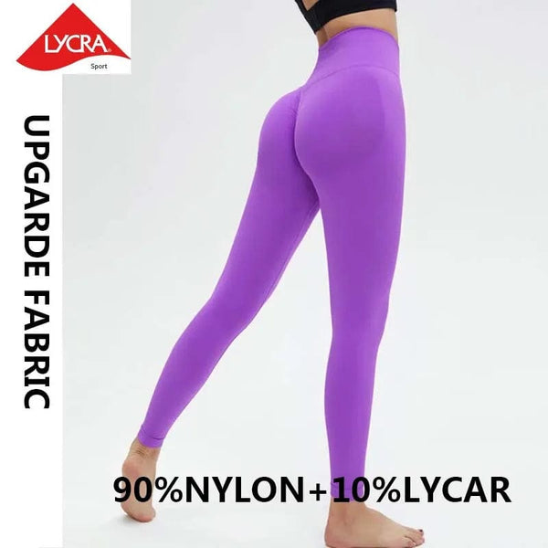 Planet Gates High Waist  Push Up Seamless Sport Legging  Women Yoga Pants Super Stretchy Gym Workout  Tights Sport Leggings Running Pants