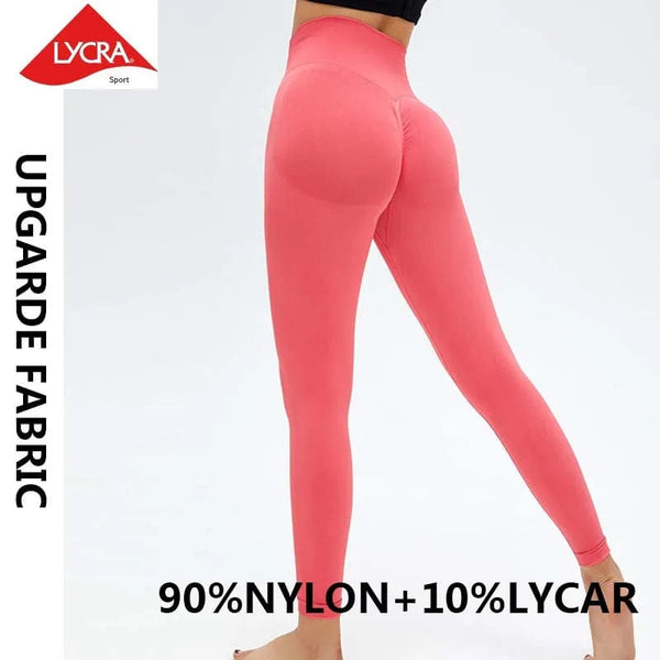 Planet Gates High Waist  Push Up Seamless Sport Legging  Women Yoga Pants Super Stretchy Gym Workout  Tights Sport Leggings Running Pants