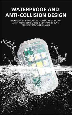 Planet Gates Highlight Wireless Remote Control LED Strobe Light Drone Strobe Light Aircraft Strobe Lights Flash Position Wireless Light