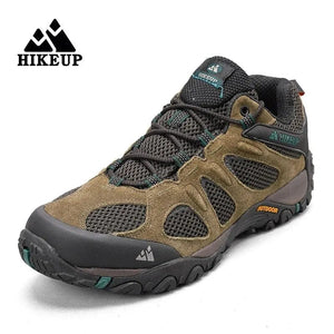 Planet Gates HIKEUP Men Shoes Breathable Splashproof Outdoor Hiking Shoes Mountain Climbing Sport Men Hunting Trekking Sneaker