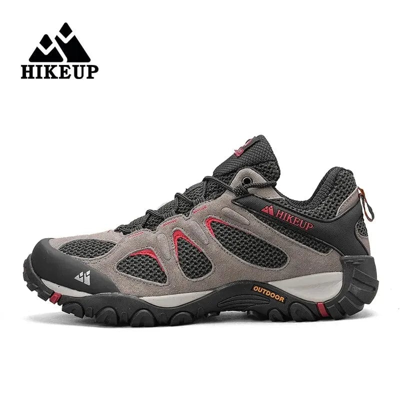 Planet Gates HIKEUP Men Shoes Breathable Splashproof Outdoor Hiking Shoes Mountain Climbing Sport Men Hunting Trekking Sneaker