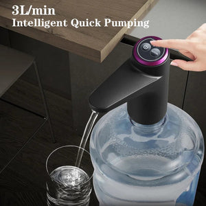 Planet Gates HiPiCok Water Pump 19 Liters Water Dispenser for Bottle Mini USB Automatic Electric Water Gallon Bottle Pump Drinking Dispenser