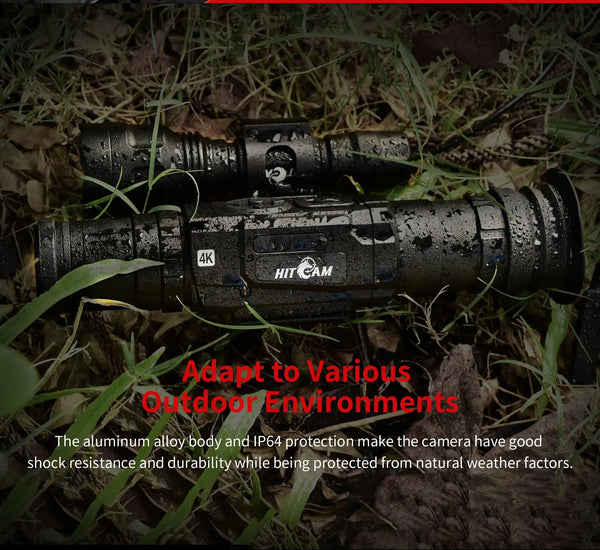 Planet Gates HitCam Complete Set RunCam HitCam 4K 10X Optics Zoom Digital Airsoft Camera