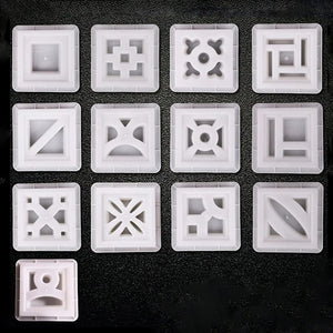 Planet Gates Hollow Diamond Garden Building Concrete Mold Fence Hollow Plastic Brick Mold Antique Courtyard Lawn Flower Pool Cement Mold