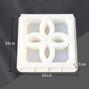 Planet Gates Hollow Diamond Garden Building Concrete Mold Fence Hollow Plastic Brick Mold Antique Courtyard Lawn Flower Pool Cement Mold