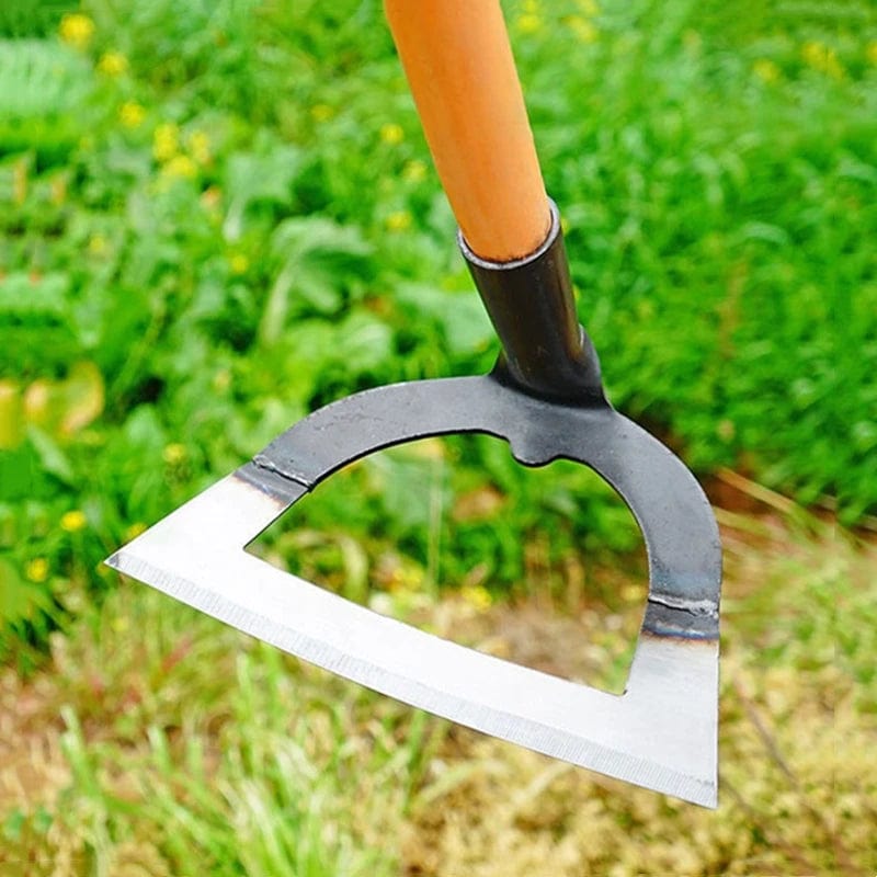 Planet Gates Hollow Hoe Weeding Rake Labor-saving Weeding & Loosening Soil Artifact Harrow Handheld steel weeding hoe Hoe Farm Tool Gardening