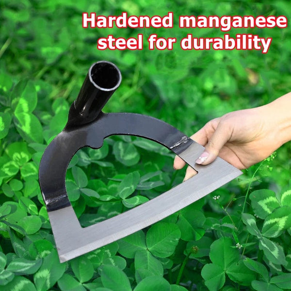 Planet Gates Hollow Hoe Weeding Rake Labor-saving Weeding & Loosening Soil Artifact Harrow Handheld steel weeding hoe Hoe Farm Tool Gardening