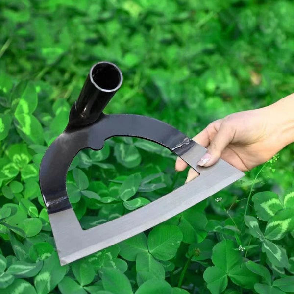 Planet Gates Hollow Hoe Weeding Rake Labor-saving Weeding & Loosening Soil Artifact Harrow Handheld steel weeding hoe Hoe Farm Tool Gardening