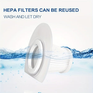 Planet Gates Home Car Dual-use High-power Handheld Wireless Car Vacuum Cleaner USB Charging Wireless Mini Car Vacuum Cleaner