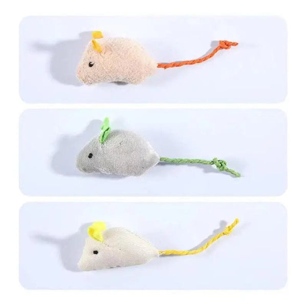 Planet Gates Home Cat Toy Cute Modeling Kitten Toy Mini Mice Toy Herbal Rat Toy Plush Herbal Mouse Universal Cat Accessories Toys For Cats