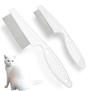 Planet Gates Home Pet Animal Care Comb Protect Flea Comb for Cat Dog Pet Stainless Steel Comfort Flea Hair Grooming Cleaning Tool Pet Product