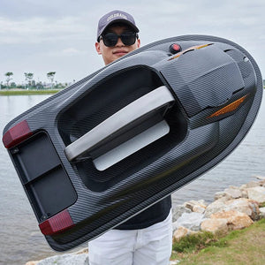 Planet Gates HONGXUNJIE HJ817 GPS Fishing Tool Smart Cruise Control RC Bait Boat Dual Motor Low Noise 3.5KG Loading 500M With Night Lights