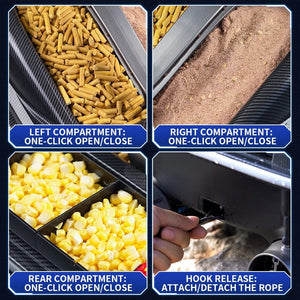 Planet Gates HONGXUNJIE HJ817 GPS Fishing Tool Smart Cruise Control RC Bait Boat Dual Motor Low Noise 3.5KG Loading 500M With Night Lights